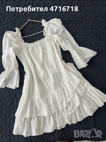 бяла рокля. празнична, снимка 3 - Рокли - 53194480