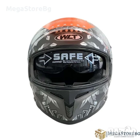 Каска за мотор 108 - размер M - Matt Grey 4, снимка 2 - Аксесоари и консумативи - 50576701