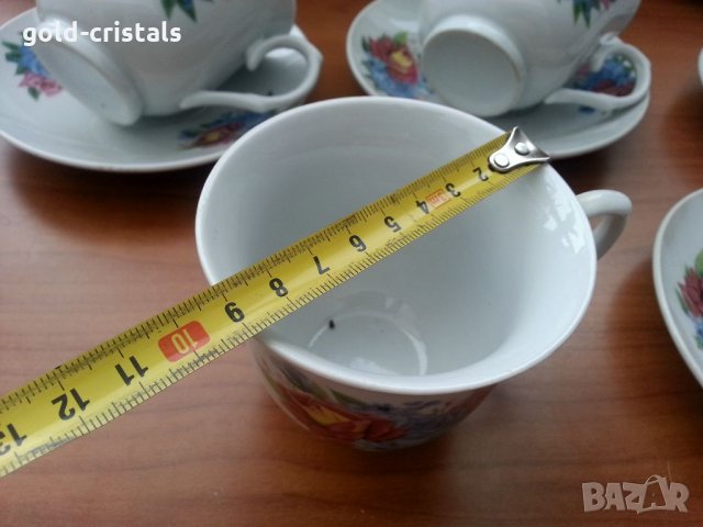 Стар порцелан чаши за чай кафе , снимка 8 - Антикварни и старинни предмети - 33682410