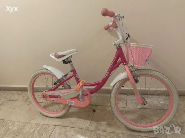 Детски велосипед 20" Byox Fashion Girl Pink, снимка 2 - Детски велосипеди, триколки и коли - 53051552