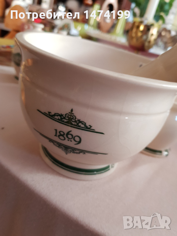 комплект за подправки Victorian pottery, снимка 7 - Аксесоари за кухня - 44892022