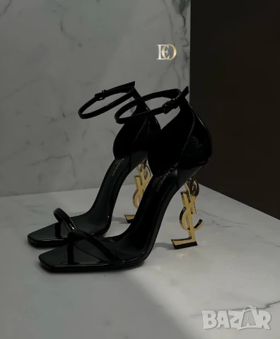 сандали на ток YSL saint laurent , снимка 3 - Сандали - 51031664