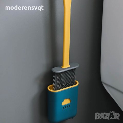 Силиконова гъвкава четка за тоалетна, снимка 5 - Мопове, кофи, четки и метли - 39447541