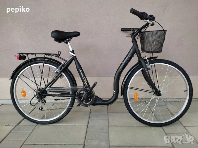 Продавам колела внос от Германия градски велосипед WOODSUN CAPUCINE BLACK  26 цола ниска рамка до зе в Велосипеди в гр. Пловдив - ID38322042 — Bazar.bg
