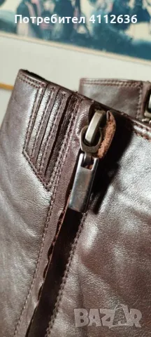 Дамски боти от естествена кожа, размер 39, снимка 8 - Дамски боти - 49236749