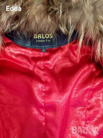 Кожено яке естествен косъм , снимка 7 - Якета - 47532889