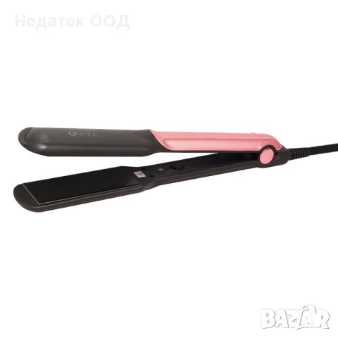 Електрическа преса за коса, Керамично покритие, Rose Gold, 25-30 W, снимка 2 - Преси за коса - 43672281