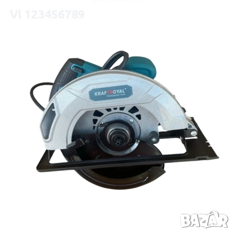 Електрически ръчен циркуляр 1200W Ø 185 мм KraftRoyal