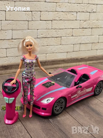 Комплект Барби Кола на мечтите с дистанционен контрол