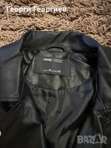 Страхотно кожено яке, снимка 4 - Якета - 49518025