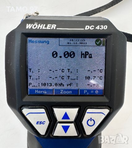 WÖHLER DC 430 - Уред за измерване херметичност, снимка 5 - Други инструменти - 43377996