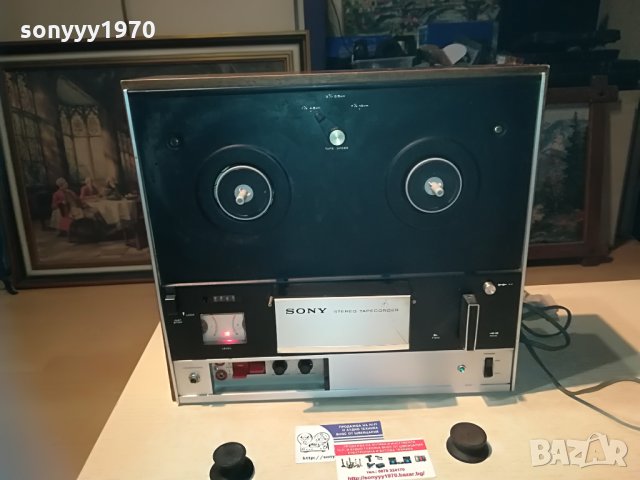 SONY TC-255 TAPECORDER-MADE IN JAPAN-РЕТРО РОЛКА
