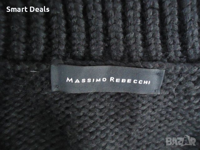 Винтидж Massimo Rebecchi Дамски пуловер с поло яка XXL, снимка 5 - Блузи с дълъг ръкав и пуловери - 44071254