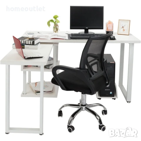 РАЗПРОДАЖБА Ергономичен офис стол - R004-DE-UM515-BLACK, снимка 8 - Столове - 50642855