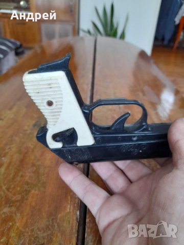 Стара играчка,пистолет #2, снимка 6 - Други ценни предмети - 44069213