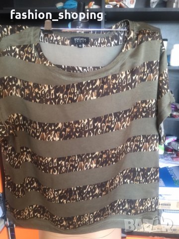 Копринена блуза Escada Sport, размер M/L, снимка 7 - Якета - 33587328