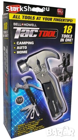 18в1 Мултифункционален инструмент – Tactool, снимка 2 - Други инструменти - 40809236