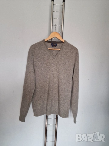 Страхотен мъжки пуловер POLO RALPH LAUREN размер L , снимка 7 - Пуловери - 53009693