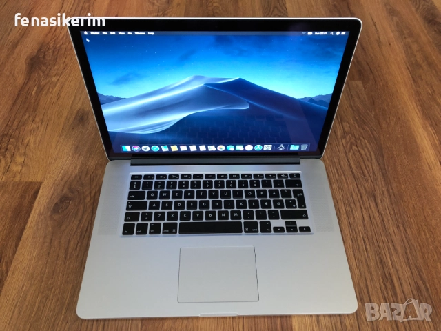 15.4' Retina Core i7 Apple MacBook Pro Mid 2015 16GB RAM/256GB SSD/Iris Pro/Бат 6ч, снимка 2 - Лаптопи за работа - 52041050