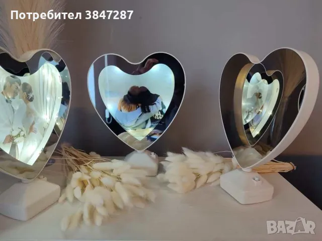 Творческа рамка за снимки двойна употреба огледало и албум