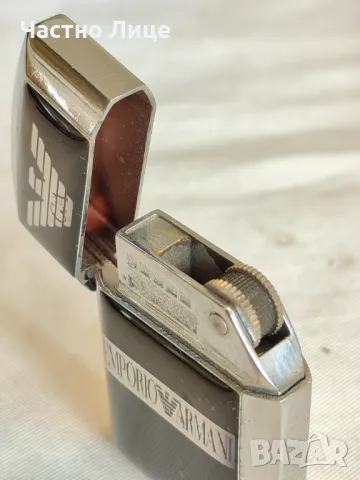 Стара Запалка ZENIT EMPORIO ARMANI с Камъче, снимка 3 - Колекции - 47760669
