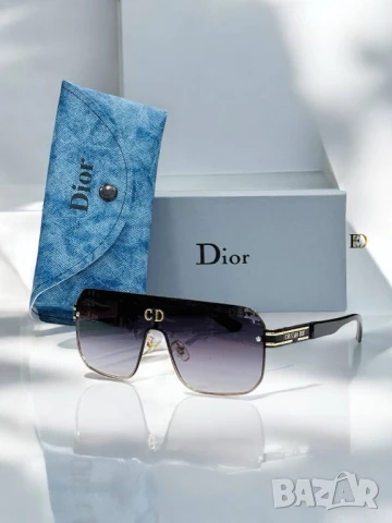 очила с калъф, кутия и ув защита christian dior versace gucci , снимка 8 - Слънчеви и диоптрични очила - 50744552