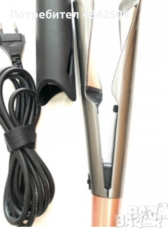 Професионална керамична преса за измиване и маша за коса 2 в 1, снимка 7 - Преси за коса - 52429303