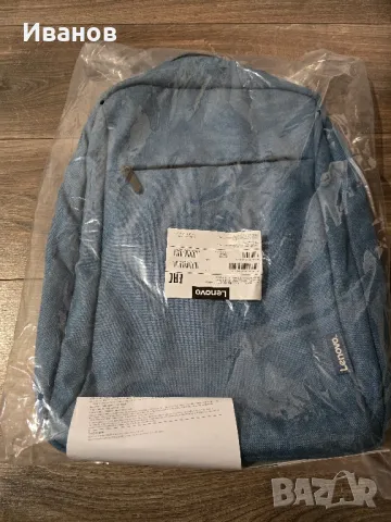 Чанта/раница за лаптоп Lenovo B210, 15.6", Синя, снимка 4 - Раници - 49774770