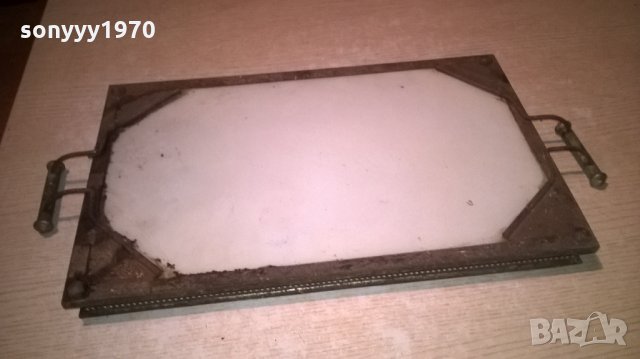 стар поднос-къща/лодка-48х25см, снимка 8 - Колекции - 26743430