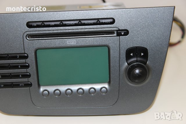 CD MP3 Radio Seat Altea (2005-2009г.) 5P1035186B / 5P1 035 186 B, снимка 3 - Аксесоари и консумативи - 43453388