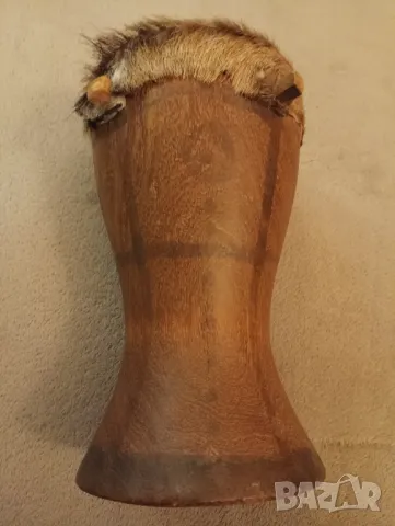 Африкански племенен музикален барабан, Сабар. , снимка 3 - Антикварни и старинни предмети - 48241140