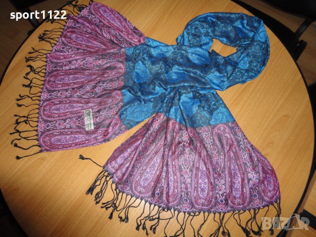 Pashmina/100% кашмир/нов шал, снимка 7 - Шалове - 39605659