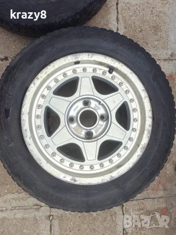 Джанти Speedline 4x108 15 цола с оригинални капачки RONAL Made in Germany, снимка 2 - Гуми и джанти - 52040704