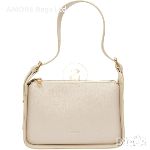Ежедневна дамска чанта AMORE Bianca - Cream