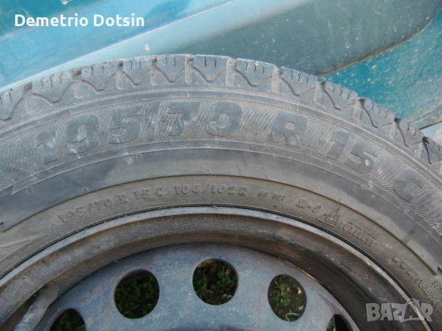 Зимни гуми с Джанти 15, снимка 2 - Части - 52859113