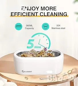 ултразвуков почистващ уред постига ефикасно почистване с 47 KHz , снимка 3 - Друга електроника - 47929394