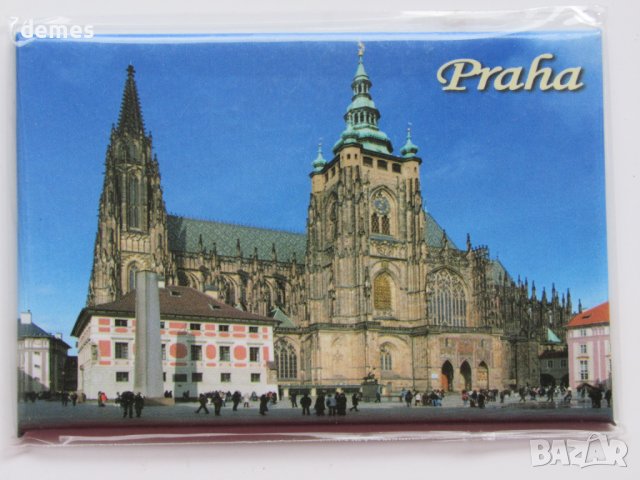 Метален магнит от Прага, снимка 1 - Колекции - 43230967