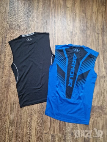 Страхотни мъжки спортни потници UNDER ARMOUR,  размер L , снимка 8 - Тениски - 50993582