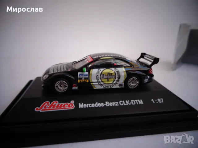 1:87 H0 SCHUCO MERCEDES BENZ CLK КОЛИЧКА РАЛИ МОДЕЛ ИГРАЧКА, снимка 2 - Колекции - 47801447