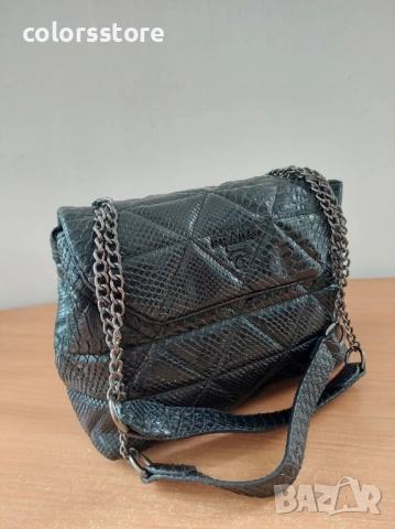 Луксозна Черна чанта /SG70n, снимка 2 - Чанти - 51931819