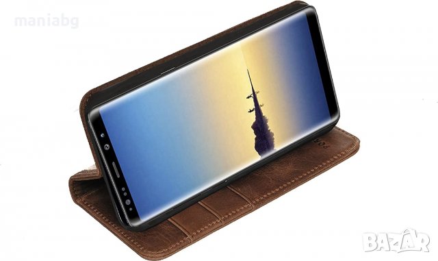 Кожен калъф за Samsung Galaxy Note 8, снимка 2 - Калъфи, кейсове - 39751225
