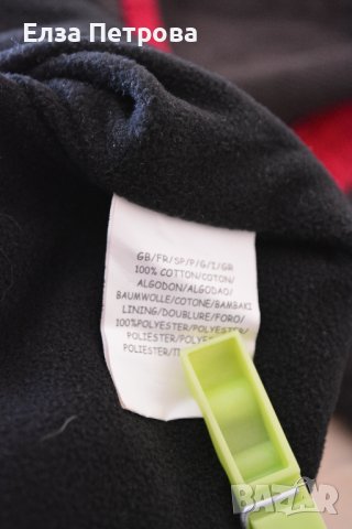 Дамско есенно-зимно джинсово манто в тъмнокафяво и цикламено; 4XL÷5XL, снимка 5 - Палта, манта - 43830262