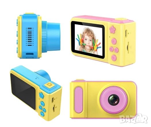 Цифров фотоапарат за деца Kids Camera Summer Vacation, снимка 2 - Други - 33090698