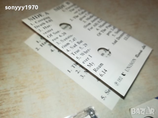 METALLICA UNISON ORIGINAL TAPE 1312231841, снимка 12 - Аудио касети - 43399173