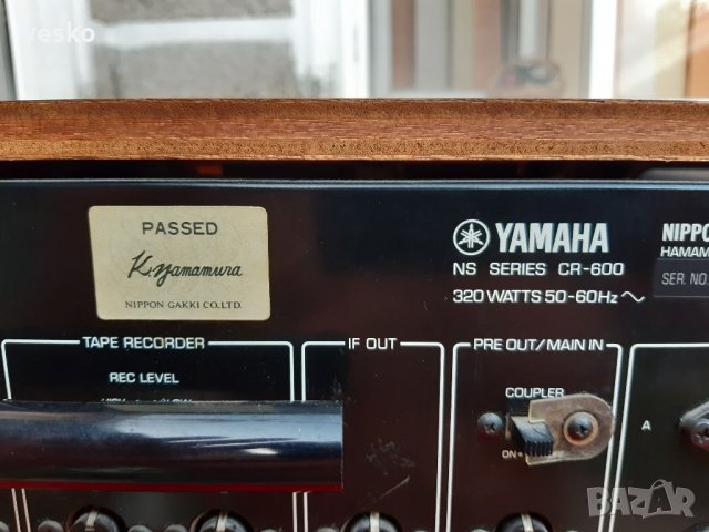 YAMAHA CR 600, снимка 10 - Ресийвъри, усилватели, смесителни пултове - 33571148