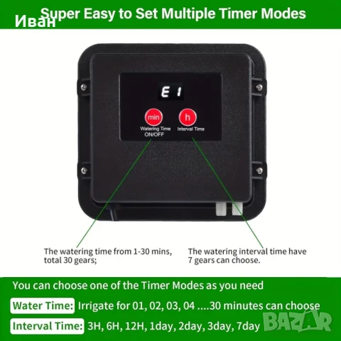 Соларна система за капково напояване, автоматично поливане, снимка 10 - Градинска техника - 50314159