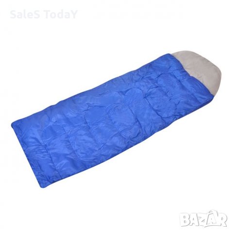Спален чувал/ Sleeping Bag (175+30)x70 син, снимка 1
