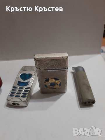 Шест броя газови запалки, снимка 6 - Антикварни и старинни предмети - 38538772