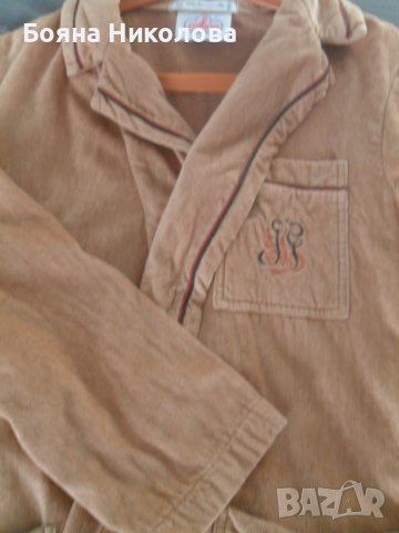 Мъжки халат с ревери, размер L, снимка 4 - Други - 37812338