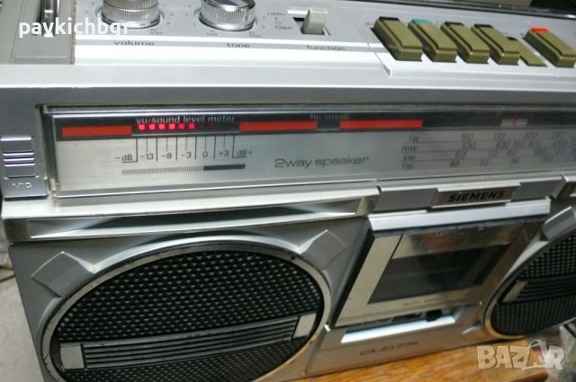 Продавам касетофон СИМЕНС, снимка 3 - Аудиосистеми - 36875222
